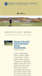 Mobile Screenshot of hickorygolfers.com